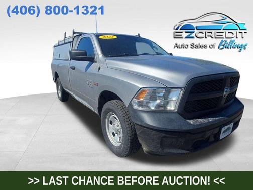 Billet Silver Metallic Clearcoat 2022 RAM 1500 Tradesman