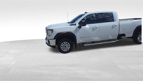 Summit White 2022 GMC Sierra 2500 SLE