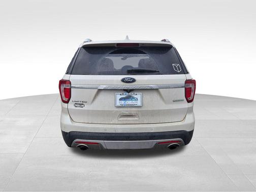 White Platinum 2017 Ford Explorer Limited