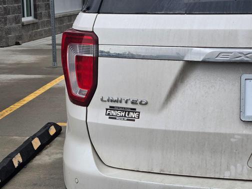 White Platinum 2017 Ford Explorer Limited