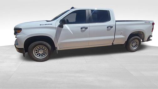 Summit White 2025 Chevrolet Silverado 1500 WT