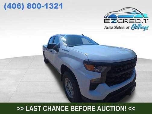 Summit White 2025 Chevrolet Silverado 1500 WT