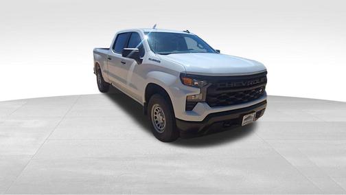 Summit White 2025 Chevrolet Silverado 1500 WT