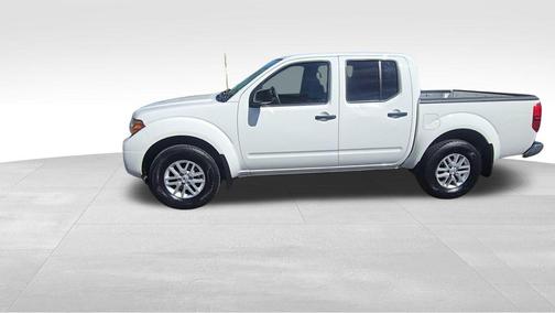 Glacier White 2021 Nissan Frontier SV