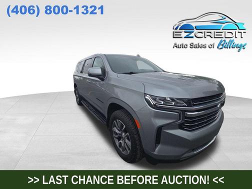Gray 2024 Chevrolet Suburban LT