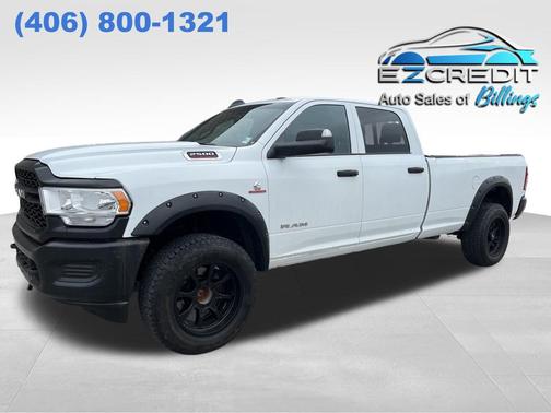 Bright White Clearcoat 2022 RAM 2500 Tradesman Crew Cab 4x4 8' Box