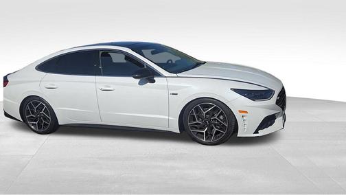 Quartz White 2021 Hyundai SONATA N Line