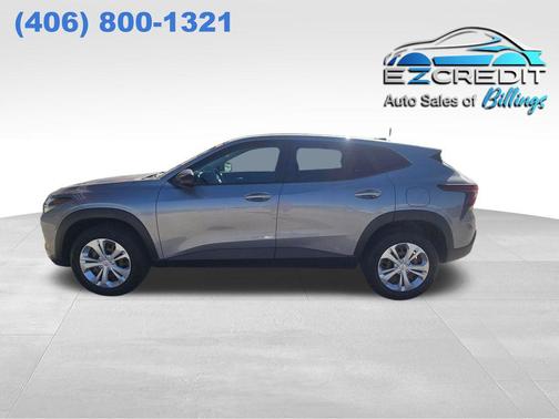 Sterling Gray Metallic 2024 Chevrolet Trax LS