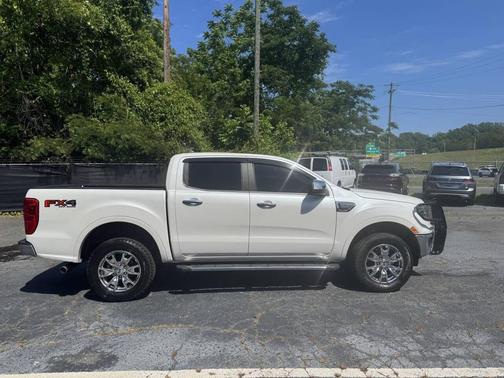 White Platinum Tri-Coat 2019 Ford Ranger LARIAT
