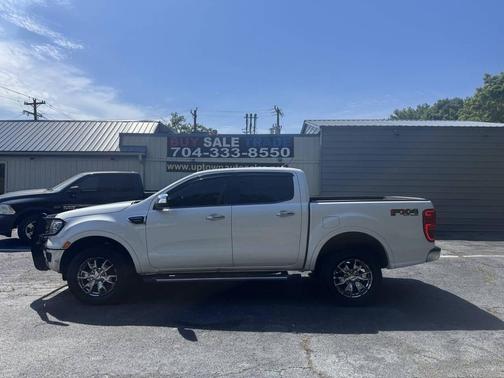 White Platinum Tri-Coat 2019 Ford Ranger LARIAT