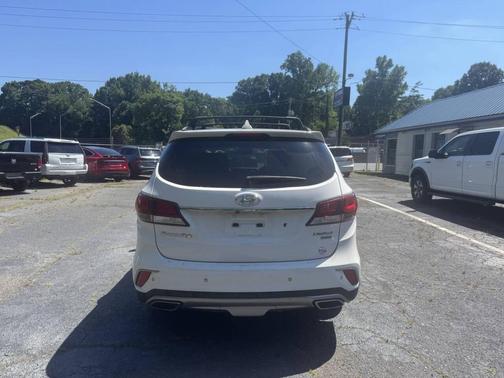 Monaco White 2017 Hyundai SANTA FE Limited Ultimate