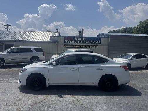 White 2016 Nissan Sentra SV