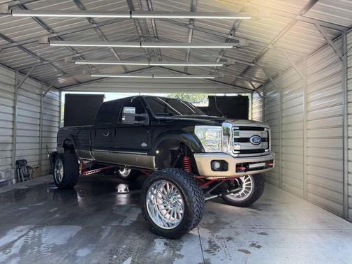 Black 2011 Ford F-350 King Ranch