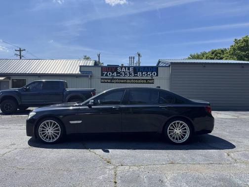 Black 2015 BMW 750 Li