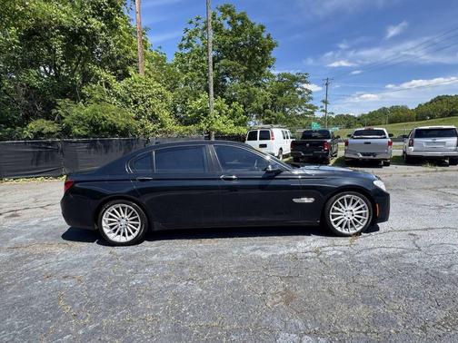 Black 2015 BMW 750 Li