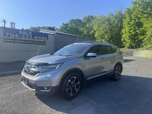 Lunar Silver Metallic 2018 Honda CR-V Touring
