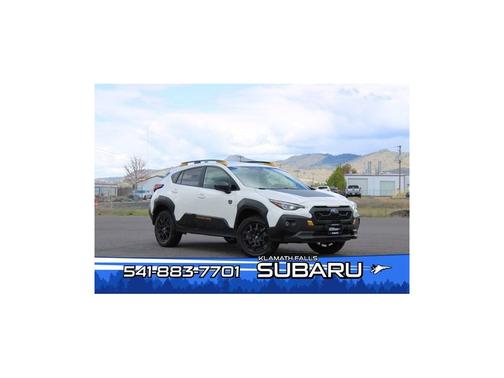 Crystal White Pearl 2024 Subaru Crosstrek Wilderness