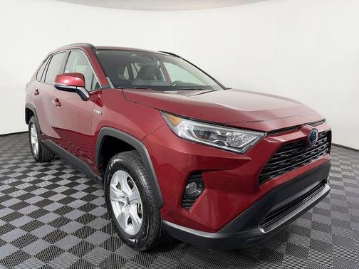 Ruby Flare Pearl 2021 Toyota RAV4 Hybrid XLE
