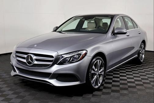 Diamond Silver Metallic 2016 Mercedes-Benz C-Class C 300 4MATIC