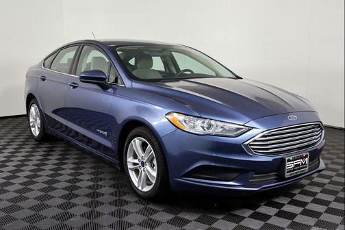 Lightning Blue 2018 Ford Fusion S