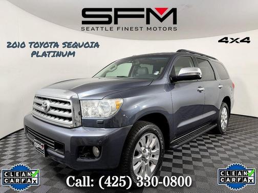 Nautical Blue Metallic 2010 Toyota Sequoia Platinum