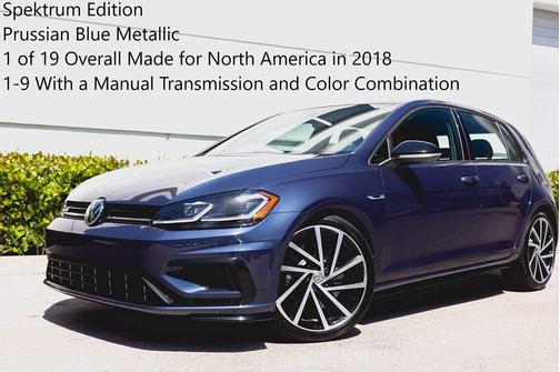 2018 Volkswagen Golf R 2.0T Manual