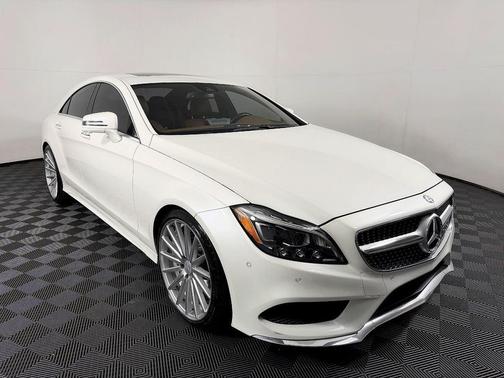 designo Diamond White Metallic 2015 Mercedes-Benz CLS-Class Coupe