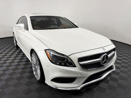 designo Diamond White Metallic 2015 Mercedes-Benz CLS-Class Coupe