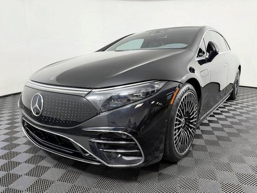 Obsidian Black Metallic 2022 Mercedes-Benz EQS 580 4MATIC