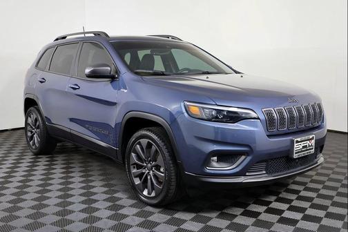 Slate Blue Pearlcoat 2021 Jeep Cherokee Latitude Lux