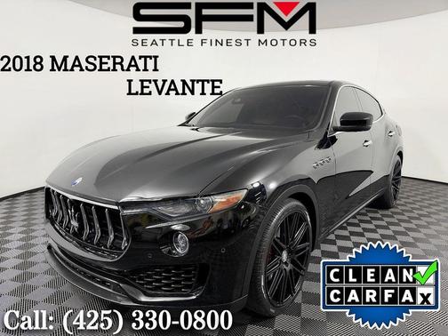 Black 2018 Maserati Levante Base