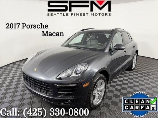 Volcano Grey Metallic 2017 Porsche Macan Macan