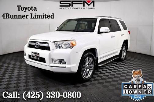 Blizzard Pearl Metallic 2013 Toyota 4Runner Limited