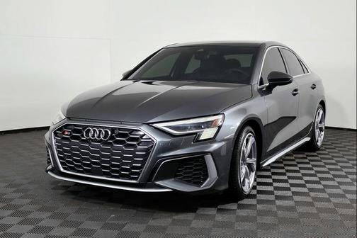 Daytona Gray Pearl Effect 2023 Audi S3 Prestige TFSI quattro S tronic
