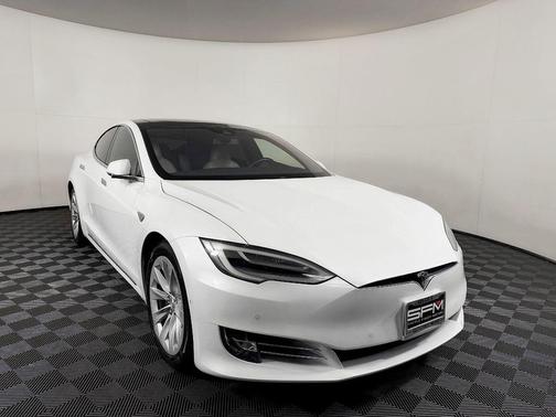 White 2016 Tesla Model S 90D