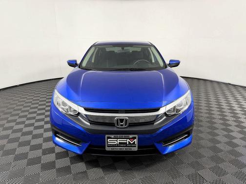 Blue 2018 Honda Civic LX