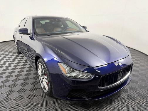 Blue 2017 Maserati Ghibli S