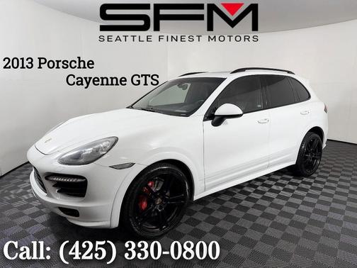 White 2013 Porsche Cayenne GTS