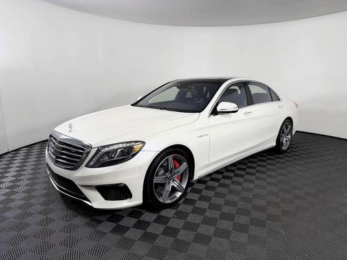 White 2015 Mercedes-Benz S-Class 4MATIC