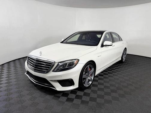 White 2015 Mercedes-Benz S-Class 4MATIC