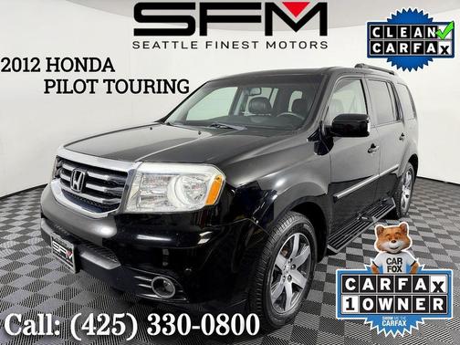 Crystal Black Pearl 2012 Honda Pilot Touring