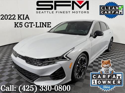 Wolf Gray 2022 Kia K5 GT-Line