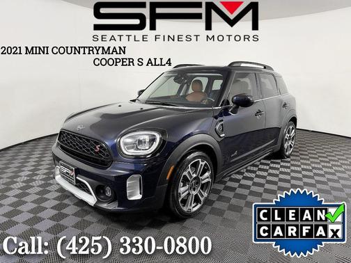 Island Blue Metallic 2021 MINI Countryman Cooper S ALL4