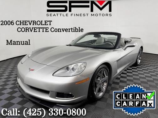 Machine Silver Metallic 2006 Chevrolet Corvette Base