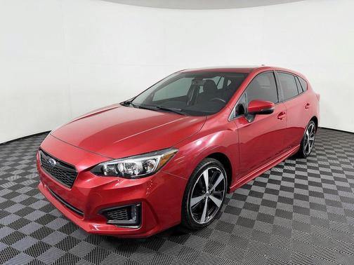 Red 2017 Subaru Impreza 2.0i Sport