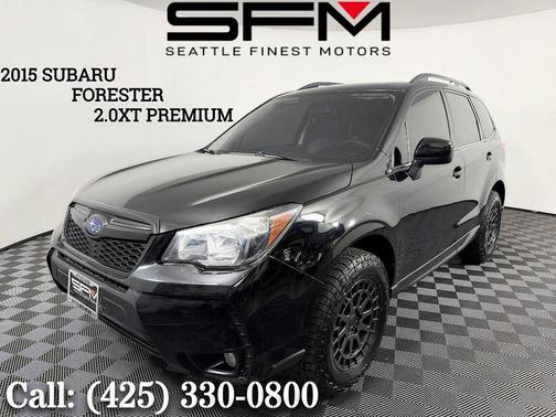 Crystal Black Silica 2015 Subaru Forester 2.0XT Premium