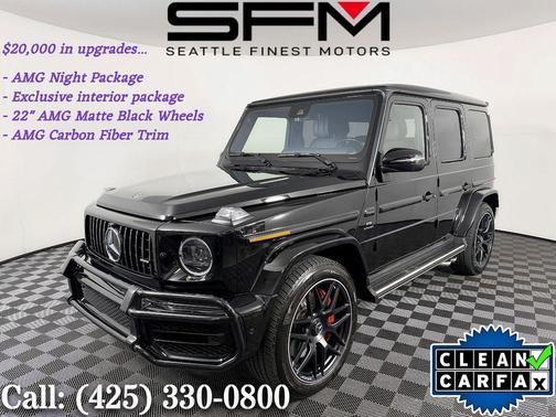 Black 2020 Mercedes-Benz AMG G 63 4MATIC