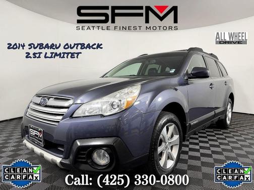 Blue 2014 Subaru Outback 2.5i Limited