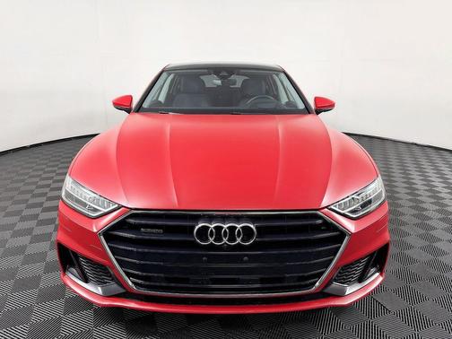 Red 2019 Audi A7 Prestige