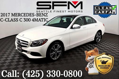 2017 Mercedes-Benz C-Class 4MATIC Sedan